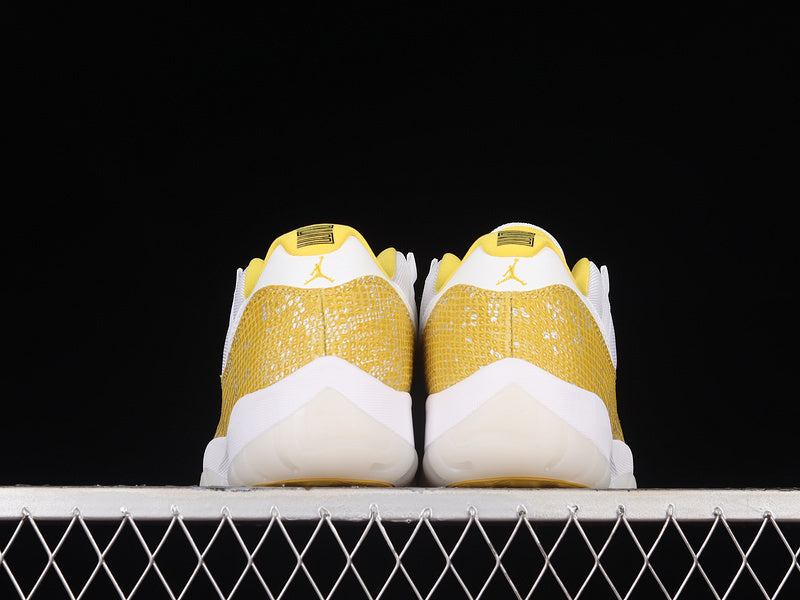 Air Jordan 11 Retro Low "Yellow Snakeskin"