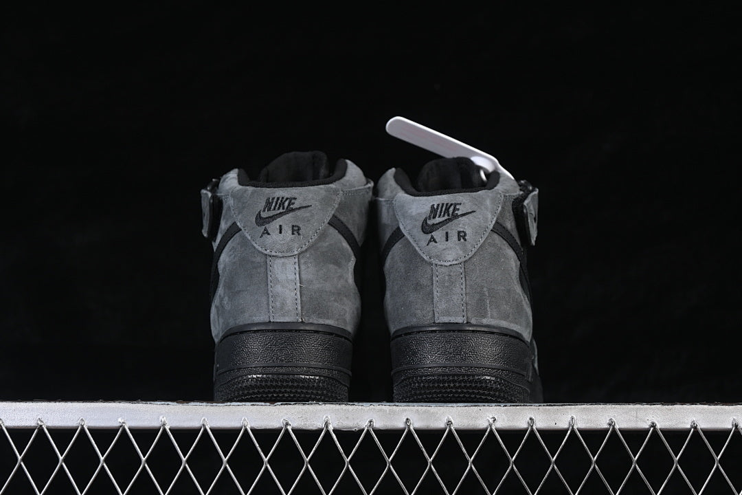 Nike Air Force 1 Mid "Black/Grey"
