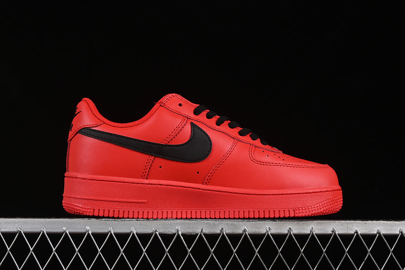 Nike Air Force 1 "All Red/Black"