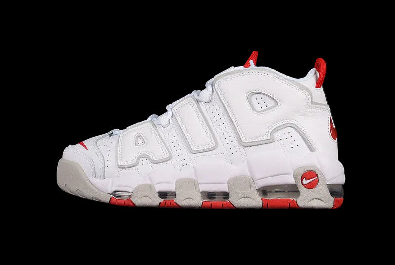 Nike Air More Uptempo "White/Red/Grey"