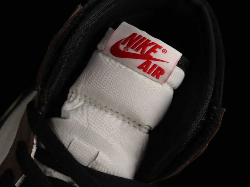 Air Jordan 1 Retro High OG X Travis Scott "Sail Mocha"