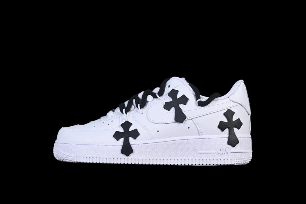 Nike Air Force 1 '07 "White Chrome Hearts"