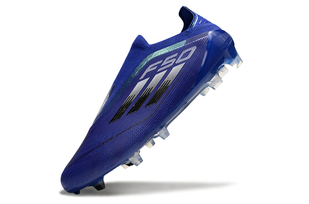 ADIDAS  F50 Elite Laceless FG "Bleu Noir"