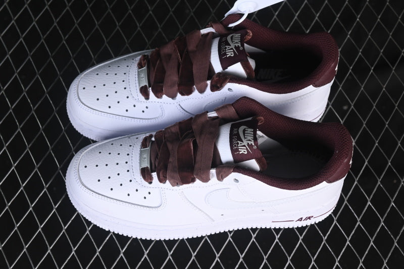 Nike Air Force 1 "White/Dark Brown"