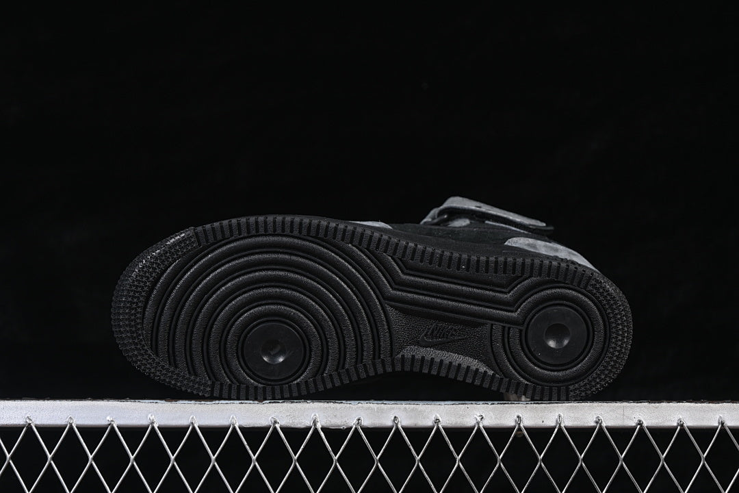 Nike Air Force 1 Mid "Black/Grey"