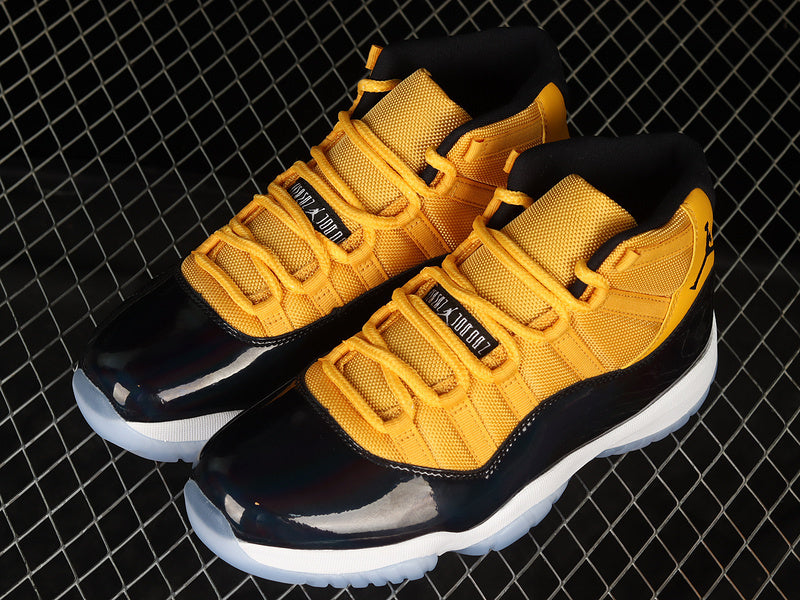 Air Jordan 11 Retro "Yellow/Darknest Blue"