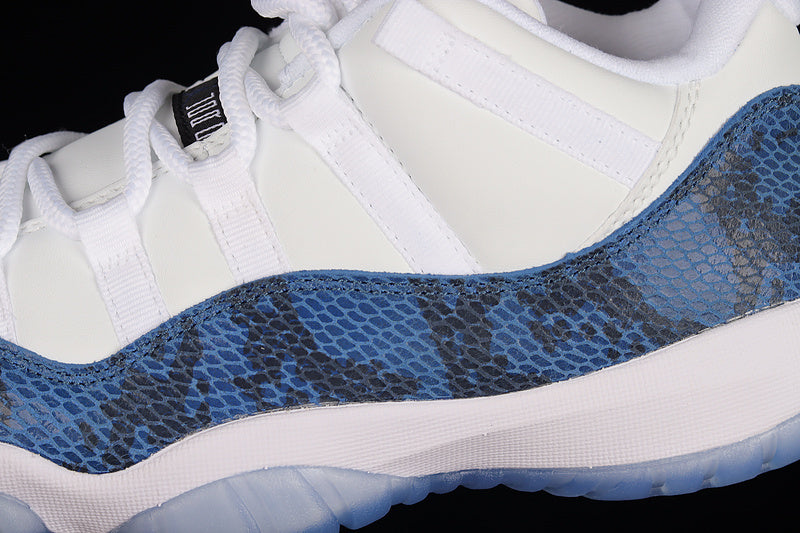 Air Jordan 11 Retro Low "Blue Snakeskin"