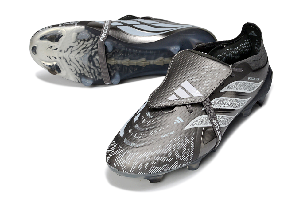 ADIDAS Predator 26 Elite Fold-over Tongue  FG  "Dark Grey"