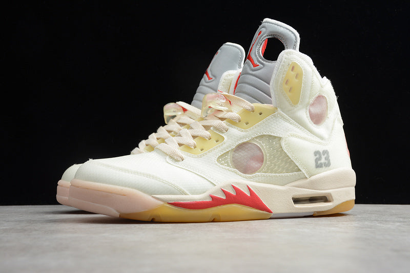 Air Jordan 5 Retro SP X Off-White "Sail"