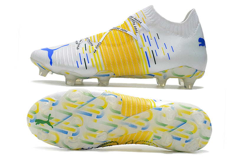 PUMA Future Z 1.2 FG AG "White/Yellow/Blue"