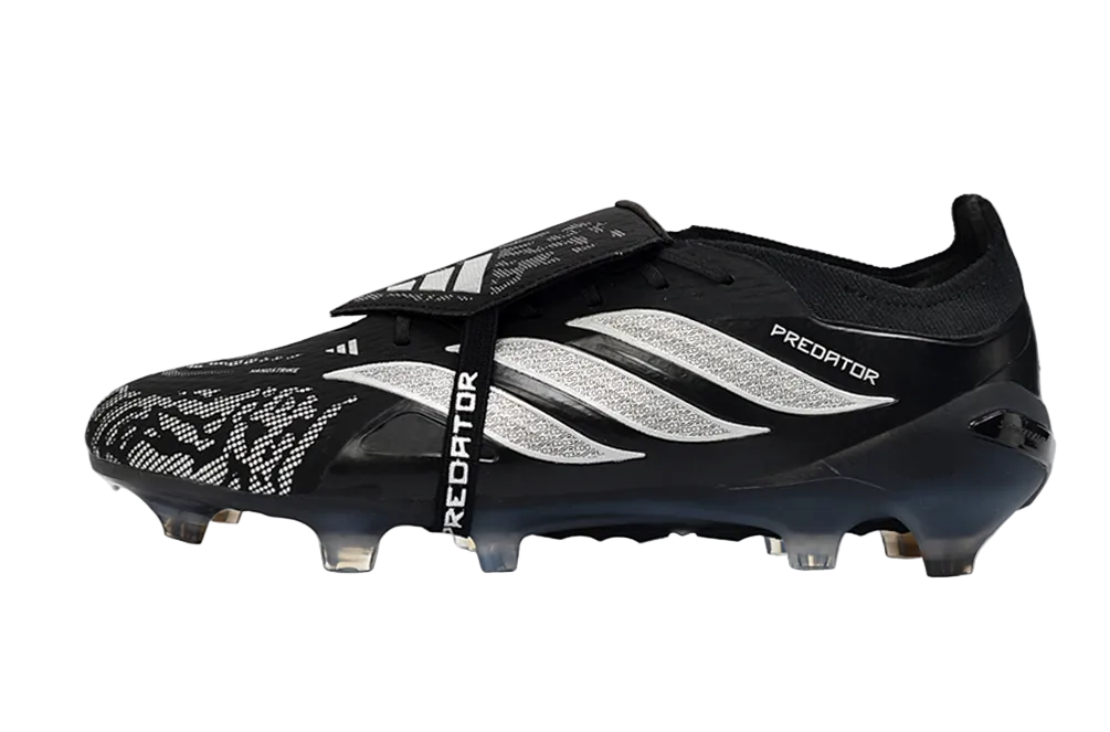 ADIDAS Predator 26 Elite Fold-over Tongue  FG  "Black Pack "