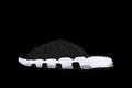 Nike Air More Uptempo Slide '96 "All Black/White"