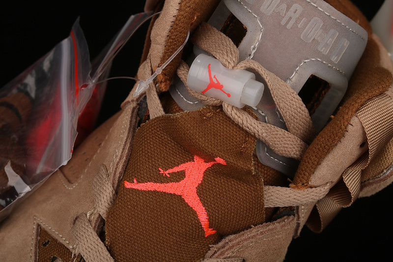 Air Jordan 6 Retro X Travis Scott "British Khaki"