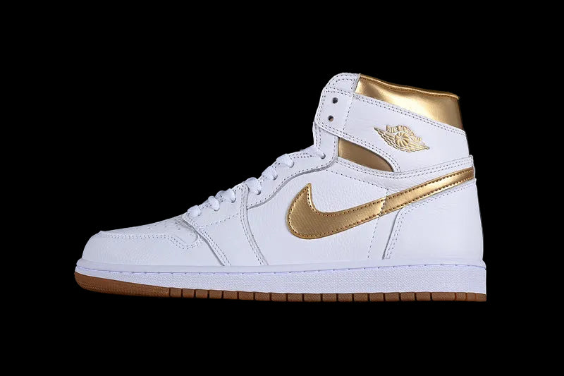 Air Jordan 1 Retro High OG "White/Gold"
