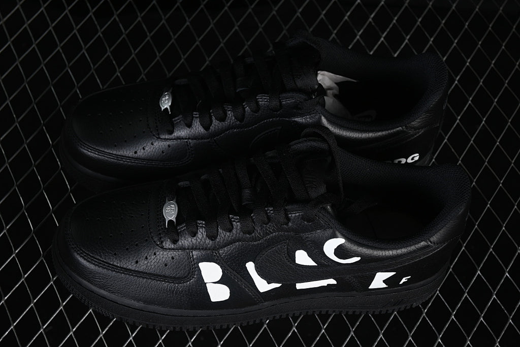 Nike Air Force 1 X Comme Des Garçons "All Black"