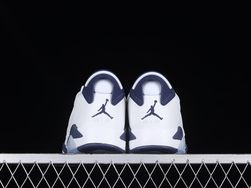 Air Jordan 6 Retro Low "White/Midnight Navy"