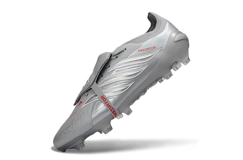 ADIDAS Predator 26 Elite Fold-over Tongue  FG  "Platinum"