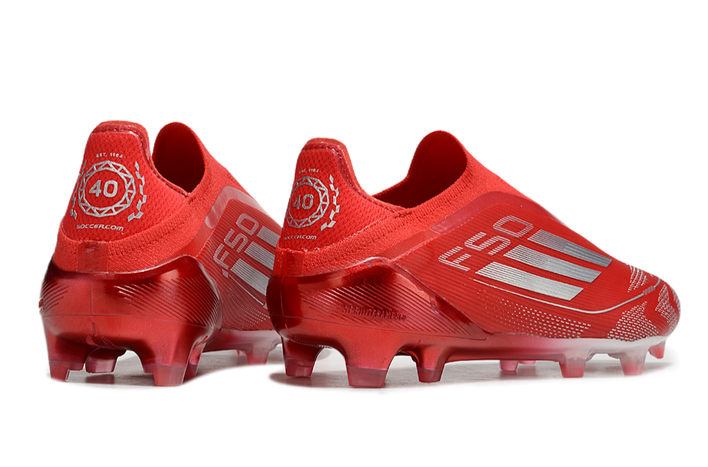 ADIDAS  F50 Elite Laceless FG "Red"