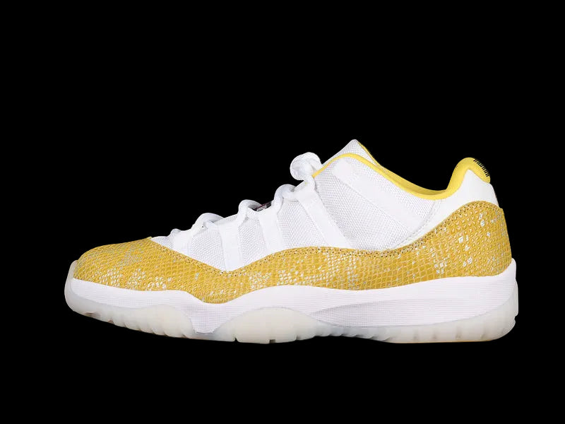 Air Jordan 11 Retro Low "Yellow Snakeskin"