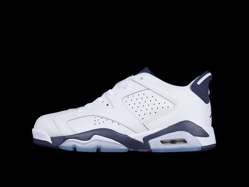 Air Jordan 6 Retro Low "White/Midnight Navy"