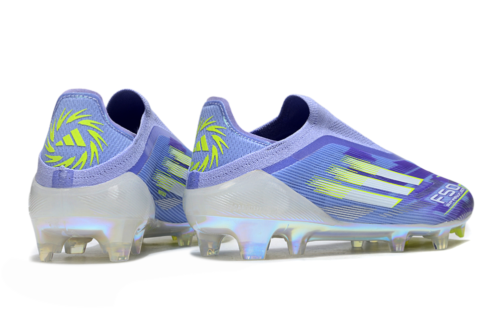 ADIDAS  F50 Elite Laceless FG "Violet Tone Lucid Lemon Purple Rush"