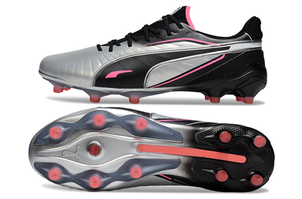 PUMA King Ultimate FG/AG "Grey/Black/Pink"