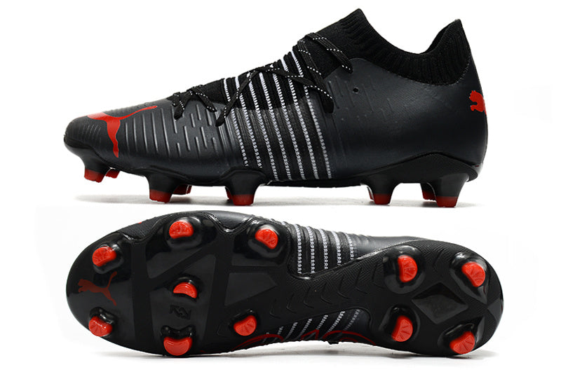 PUMA Future Z 1.2 FG AG "All Black/Red"