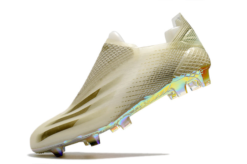 ADIDAS X Ghosted+ FG "White Metallic Gold"