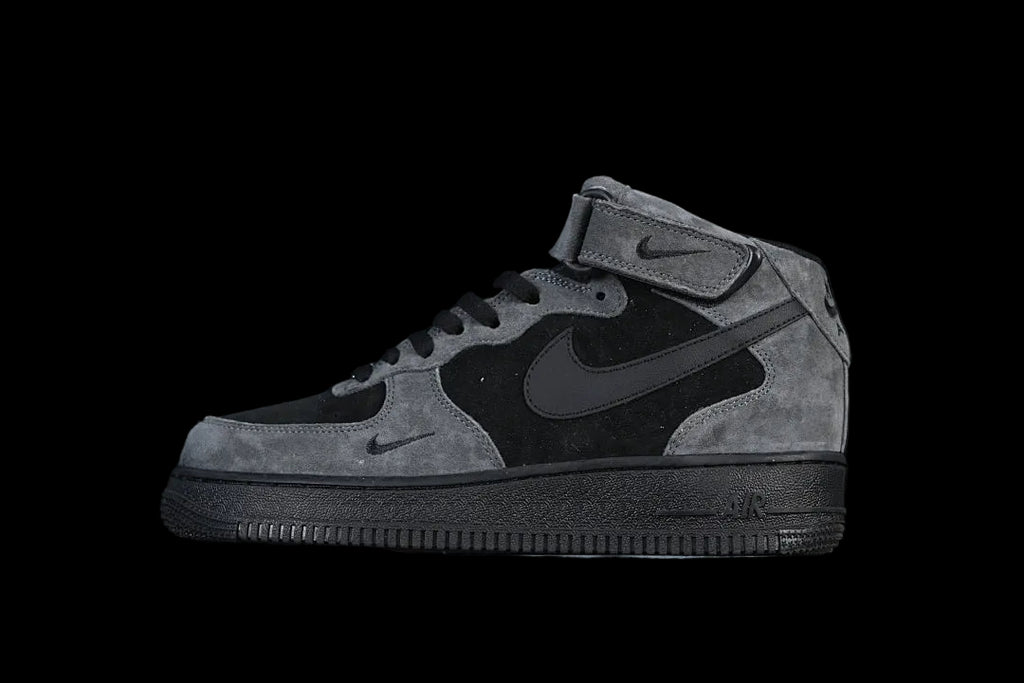 Nike Air Force 1 Mid "Black/Grey"