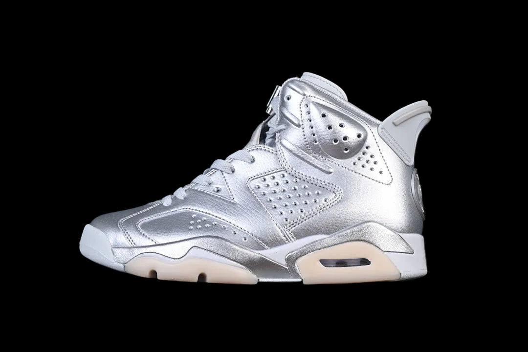 Air Jordan 6 Retro x Paris Saint-Germain "Metallic Silver