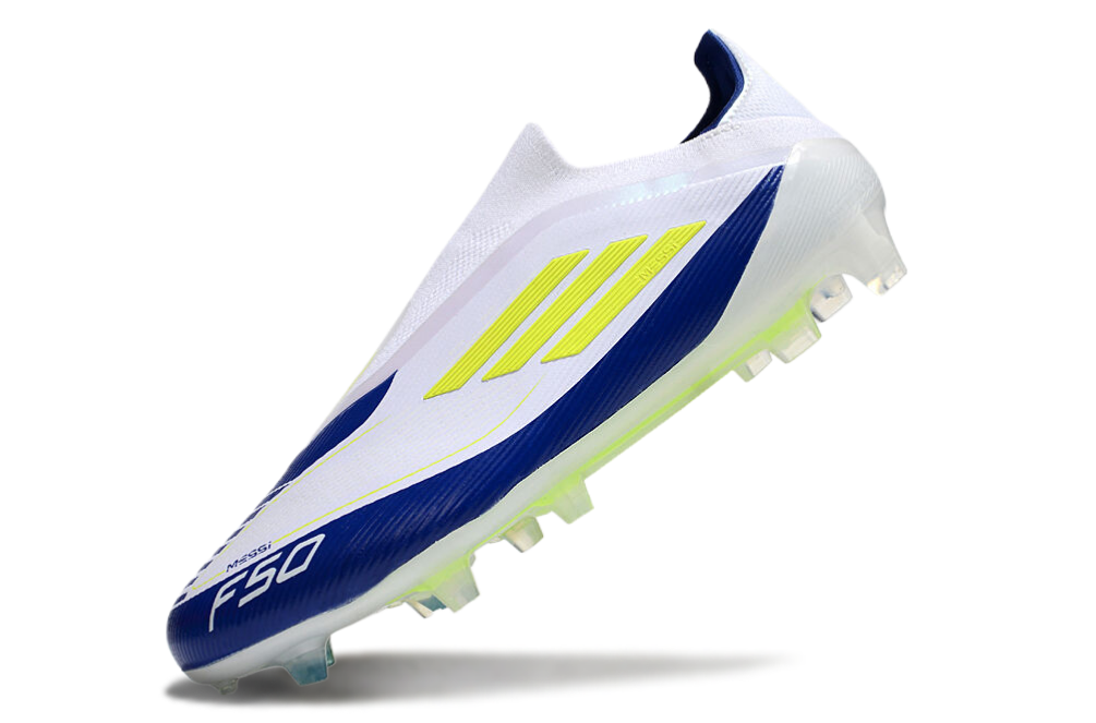 ADIDAS  F50 Elite Laceless FG "Messi Blue"