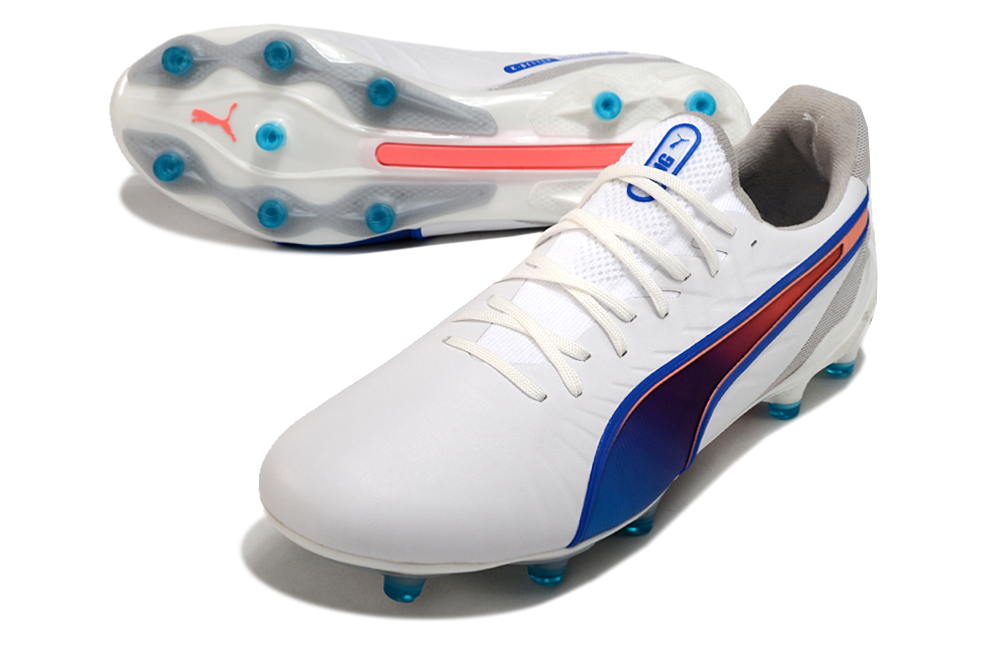 PUMA King Ultimate FG/AG "White/Bluemazing"