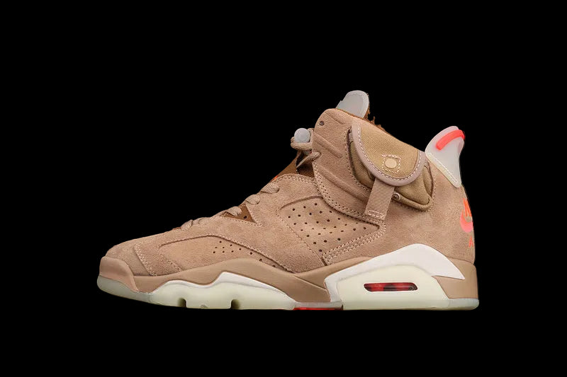Air Jordan 6 Retro X Travis Scott "British Khaki"