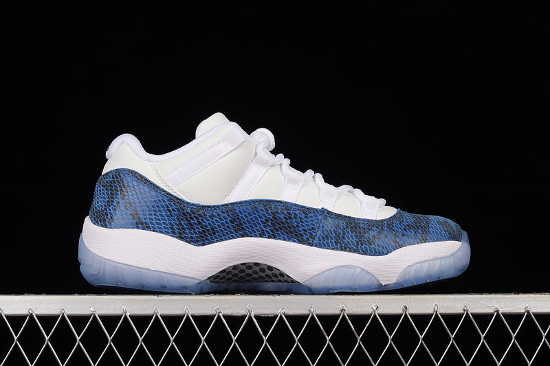 Air Jordan 11 Retro Low "Blue Snakeskin"