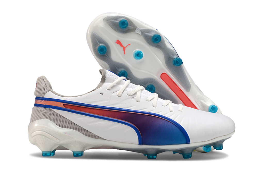PUMA King Ultimate FG/AG "White/Bluemazing"
