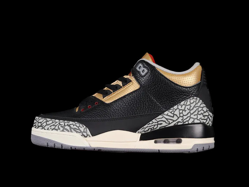 Air Jordan 3 Retro "Black Gold"