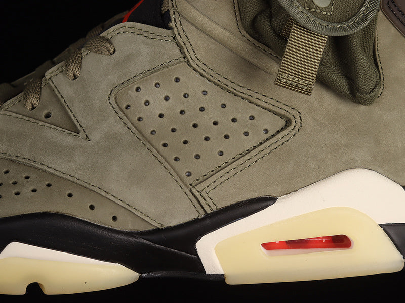 Air Jordan 6 Retro X Travis Scott "Olive"