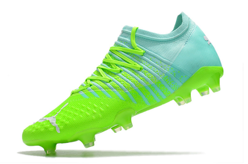 PUMA Future Z 1.3   FG AG "Neon Green/Sky Blue"
