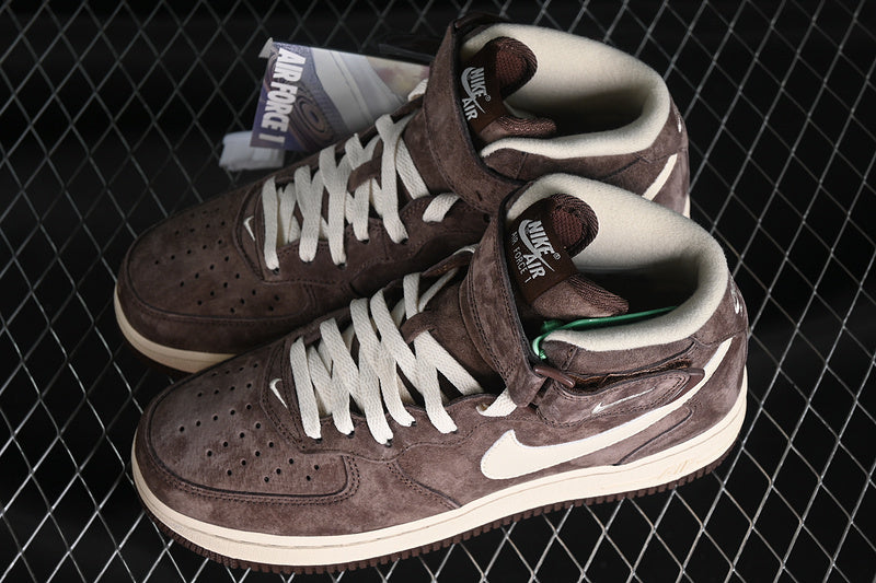 Nike Air Force 1 Mid "Chocolate/Cream"