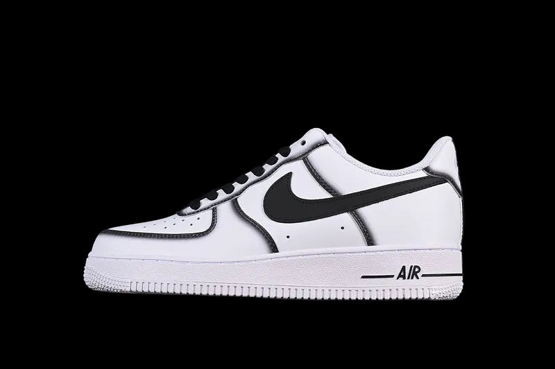 Nike Air Force 1 "White/Swoosh Black"