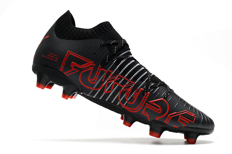 PUMA Future Z 1.2 FG AG "All Black/Red"