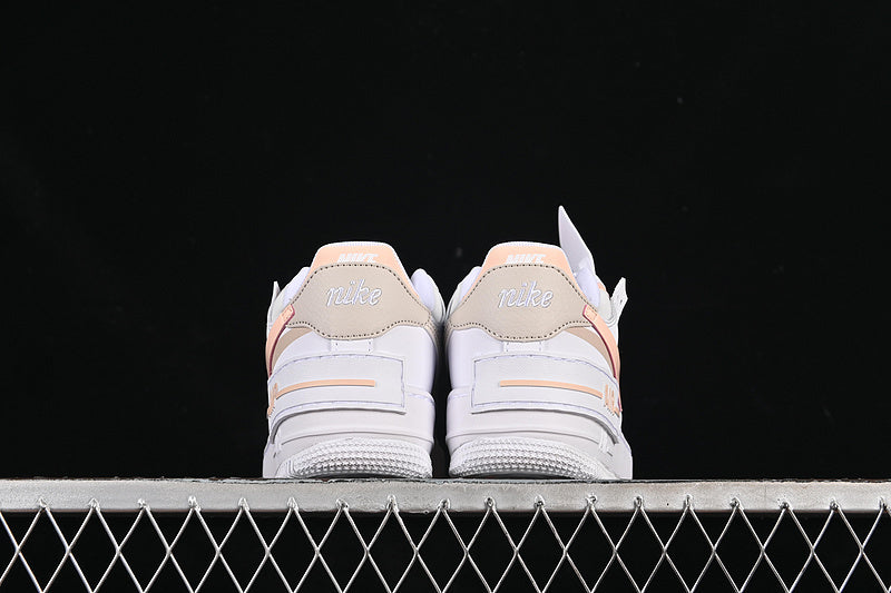 Nike Air Force 1 Shadow "White/Peach"