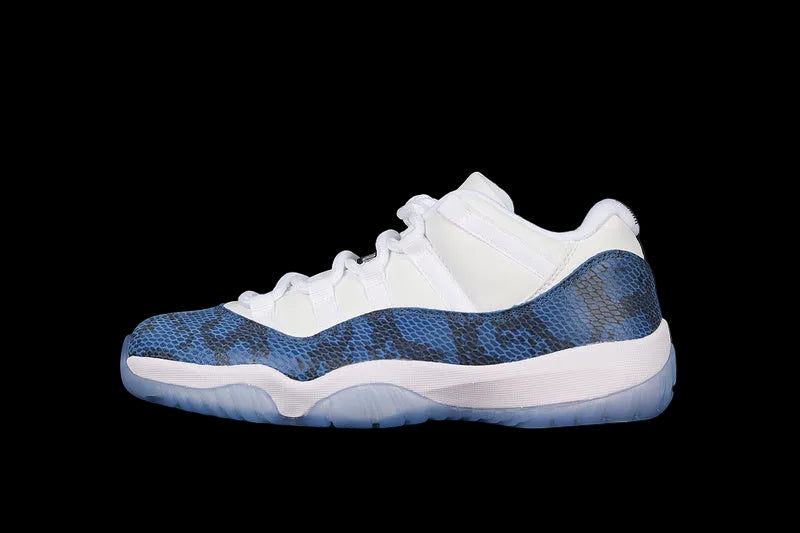 Air Jordan 11 Retro Low "Blue Snakeskin"