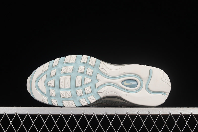 Nike Air Max 97 " Aura Blue Metallic Silver White"