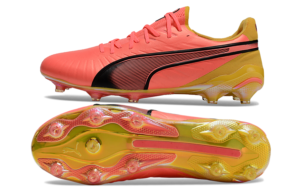 PUMA King Ultimate FG/AG "Vibrant Orange/Sun Stream"