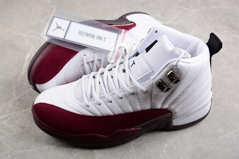 Air Jordan 12 Retro x A Ma Maniére SP "White"