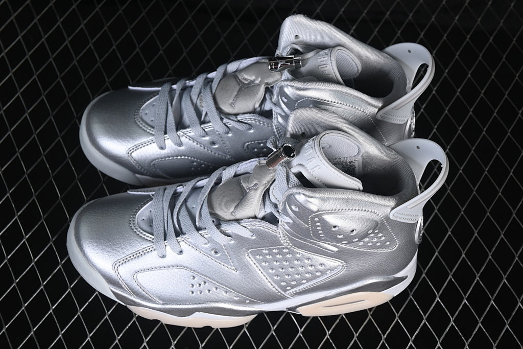 Air Jordan 6 Retro x Paris Saint-Germain "Metallic Silver
