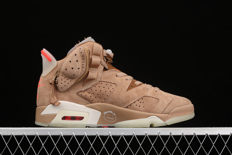 Air Jordan 6 Retro X Travis Scott "British Khaki"