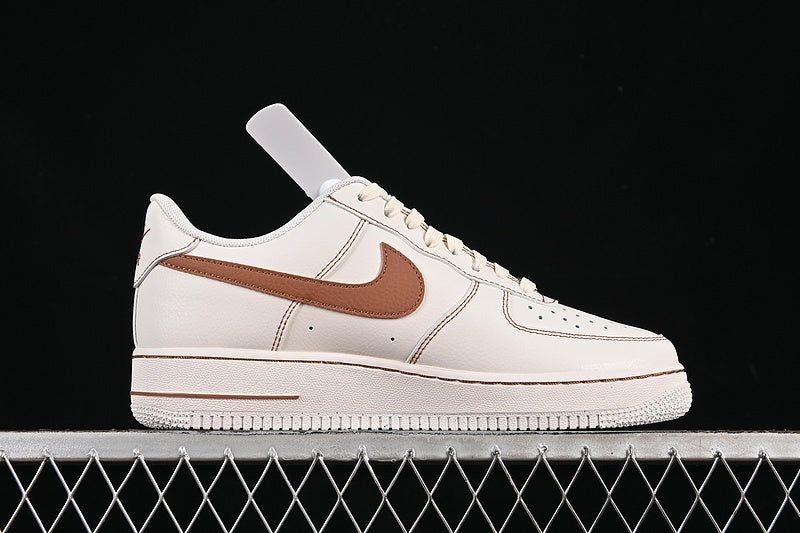 Nike Air Force 1 '07 LV8  "Ivory/Saddle Brown"
