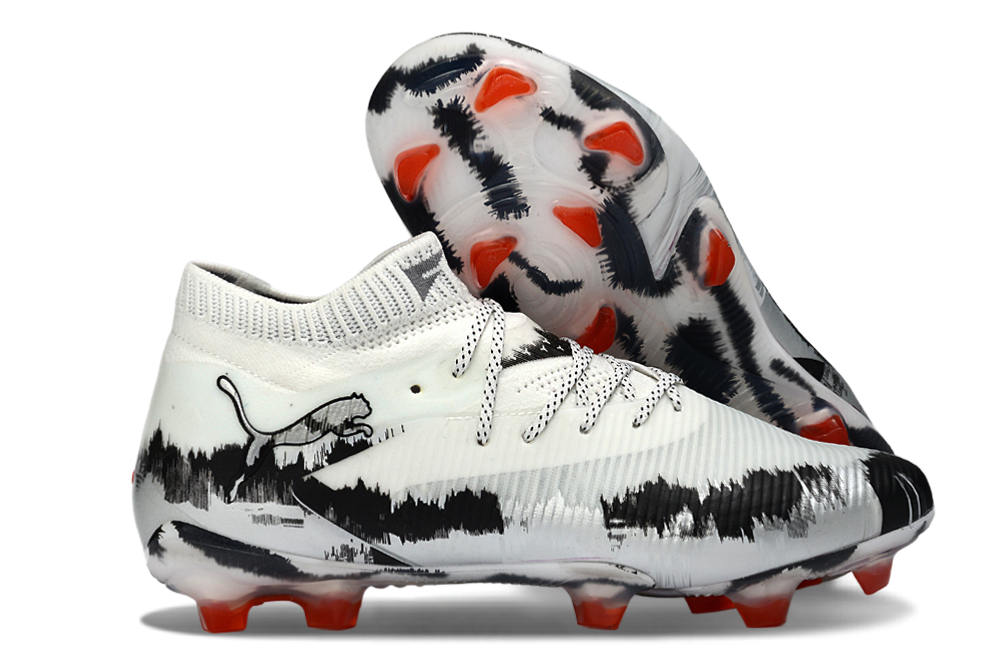 Puma Future 8 Ultimate FG "White/Black"